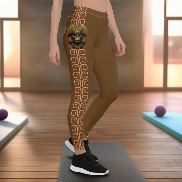 Mictlantecuhtli Aztec Leggings